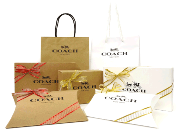楽天市場】【メール便送料無料】コーチ COACH 小物 紙袋＆化粧箱
