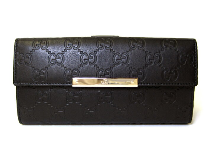 楽天市場】グッチ ( GUCCI ) 財布 グッチシマ長財布 112715 A0V1G 1000  