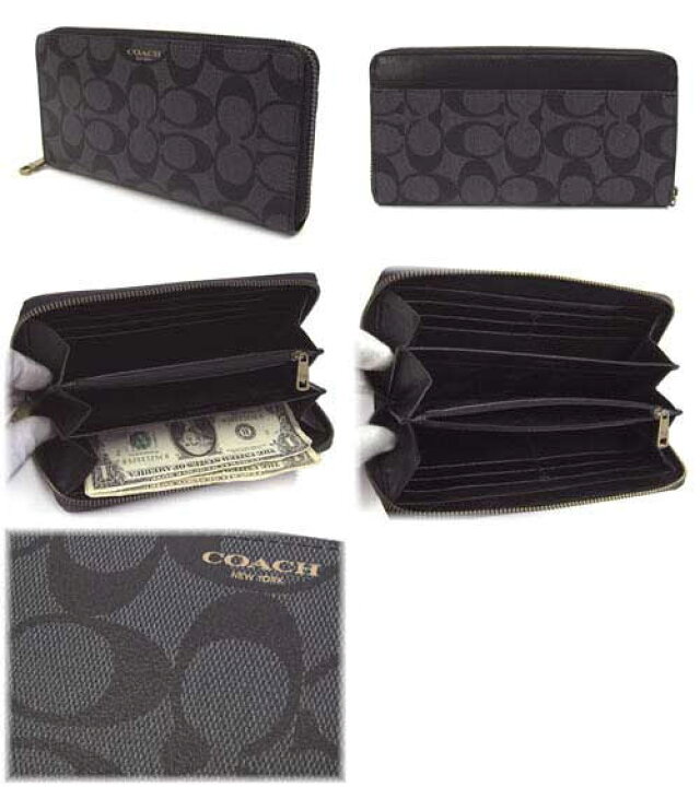 楽天市場】【コーチ】【財布】COACH メンズ長財布 ブリーカー 