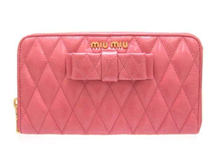 楽天市場】【期間限定特価品】ミュウミュウ 財布 miumiu ミュウ ミュウ 