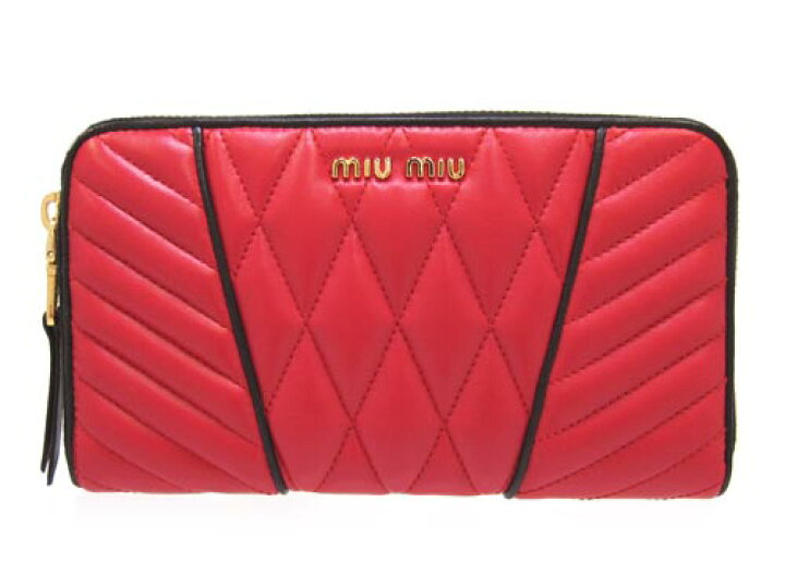 楽天市場】ミュウミュウ 財布 miumiu ミュウミュウ 長財布 