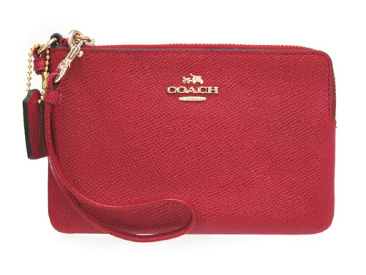 楽天市場】コーチ COACH ポーチ 52392 LIDE3 レッド コーチエンボスド 