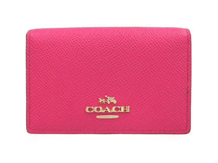 楽天市場】COACH コーチ カードケース 名刺入れ パスケース レザー 
