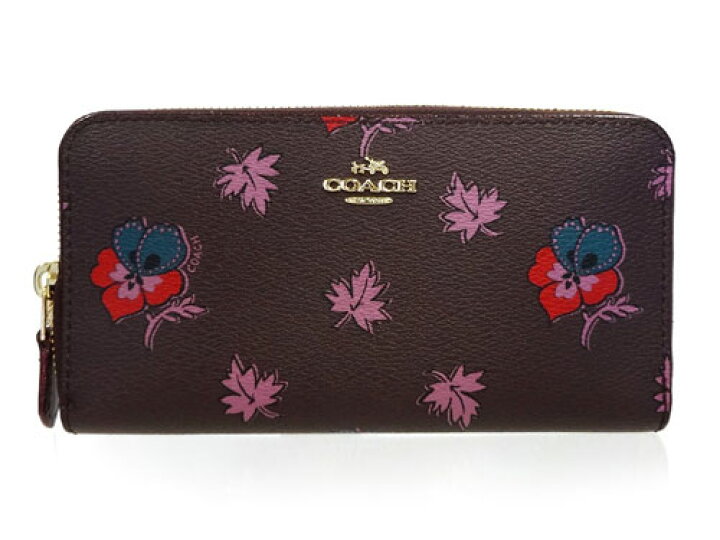 楽天市場】コーチ 財布 COACH 長財布 ワイルドフラワープリント 