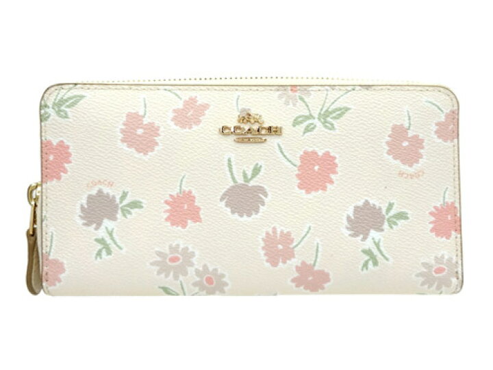 楽天市場】コーチ 財布 COACH 長財布 フローラルプリント 花柄 