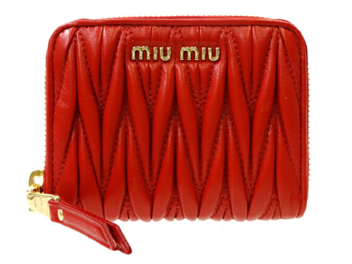 楽天市場】ミュウミュウ 財布 miu miu コインケース マテラッセ コイン 