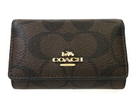 【コーチ 紙袋付き ギフト包装無料】コーチ キーケース シグネチャー 5連キーケース CZ274 IMXAQ F-77998…