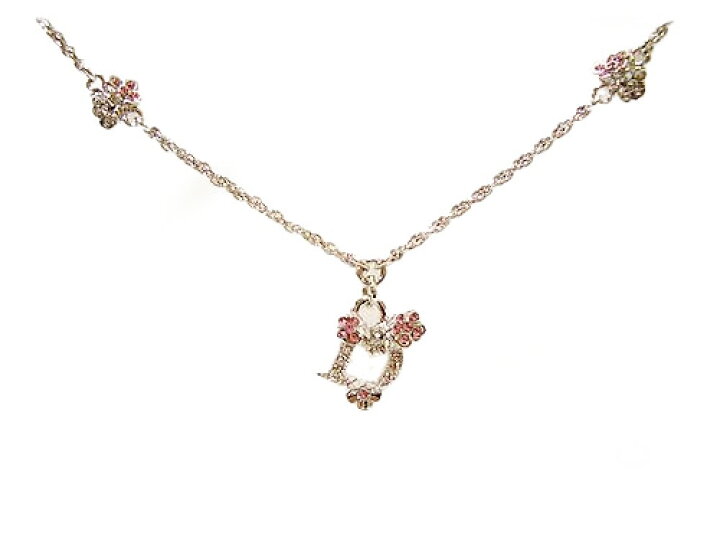 楽天市場】Dior/ディオール ネックレス フラワーロゴラインストーン 