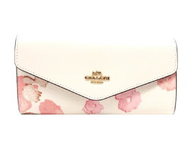 【コーチ箱 紙袋付き ギフト包装無料】コーチ 財布 COACH 長財布 フローラルプリント 花柄 二つ折り長財布 CU-162 IMCAH COACH ブランド【新作 新品 限定モデル】【COACH コーチ】【サイフ さいふ】【楽ギフ_包装】【コンビニ受取対応商品】【あす楽】