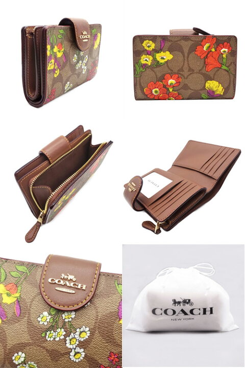 楽天市場】【コーチ 紙袋付き ギフト包装無料】コーチ 財布 COACH 