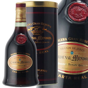 カーディナル メンドーサ カルタ レアル 30年 40% 700ml サンチェス ロマテ ブランデー 箱入