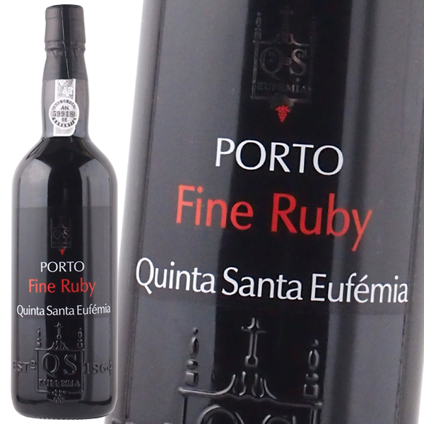 キンタ デ サンタ エフューミア 人気海外一番 ランキングTOP10 ファイン ポートワイン 750ml 19.5% ルビー ポルトガル