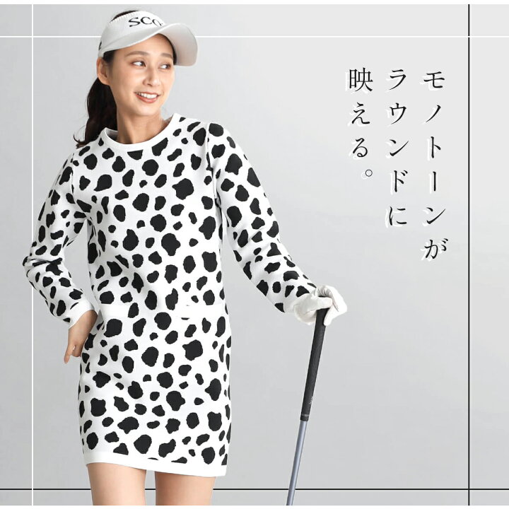 楽天市場】SCOTCLUB スコットクラブ アニマルニットワンピース  