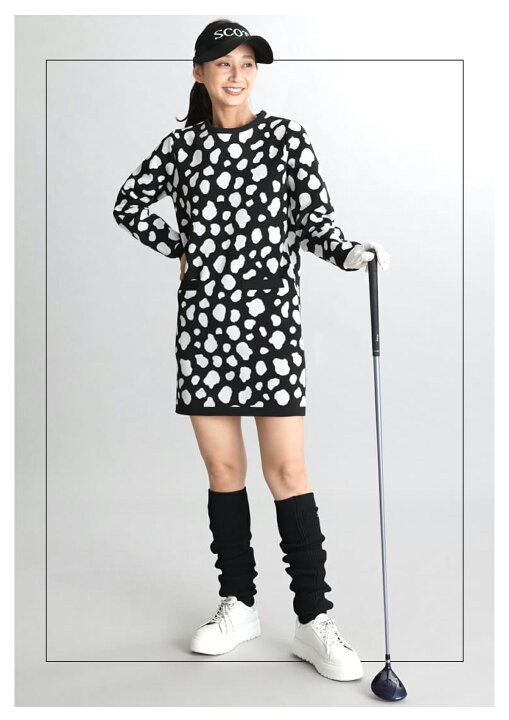 楽天市場】SCOTCLUB スコットクラブ アニマルニットワンピース  