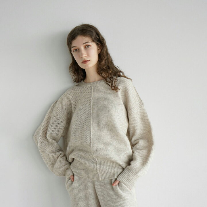 楽天市場】FIKA. Mohair knit pullover モヘヤニットプルオーバー  