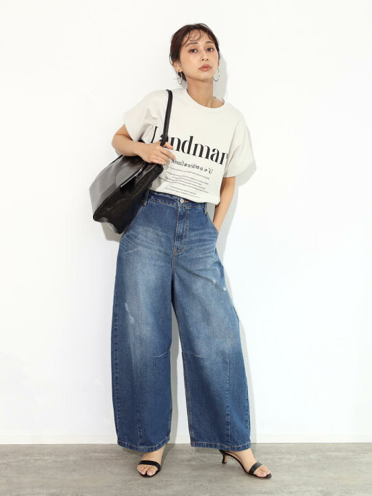 楽天市場】SCOTCLUB スコットクラブ ハイウエストコクーンデニムパンツ  