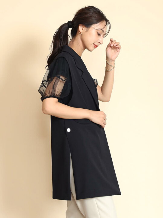 楽天市場】FENNEL フェンネル サイドボタンテーラーカラージレ  