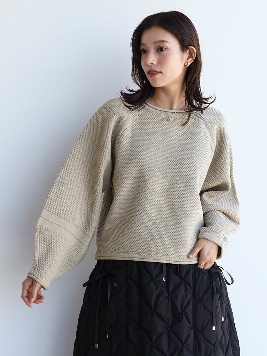 楽天市場】FENNEL フェンネル ボリュームスリーブニットプルオーバー 