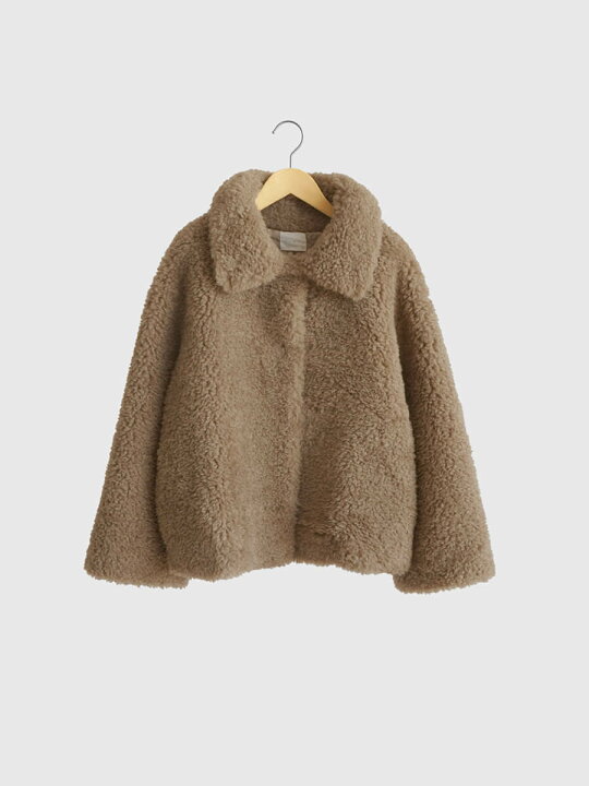 楽天市場】FIKA. Poodle boa blouson ジャケット アウター ブルゾン 