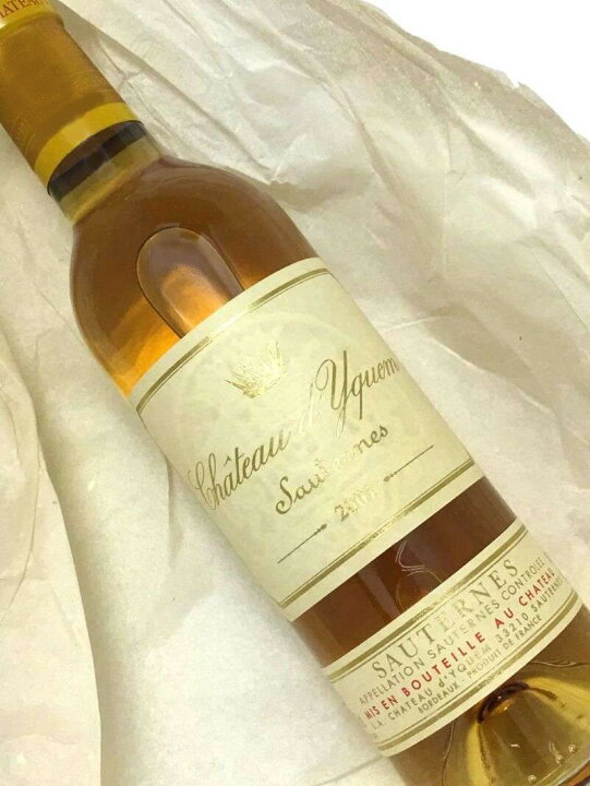 楽天市場】2001年 シャトー ディケム 375ml フランス ボルドー 白 
