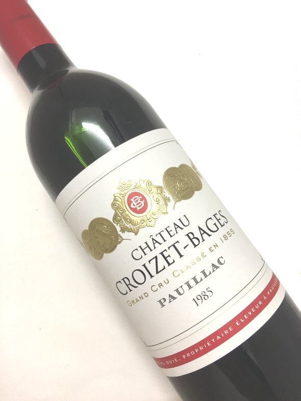 1985年 シャトー クロワゼ バージュ シャトー蔵出し 750ml フランス ボルドー 赤ワイン