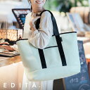 【LINE友達5%OFF】 トートバッグ 大きめ 旅行バッグ マザーズバッグ レディース メンズ 大容量 軽量 軽い ファスナー付き 肩掛け 旅行用トート 一泊 1泊2日 二泊 2泊3日 出産バッグ 入院 陣痛 洗える ネオプレン エディータ EDITA edt-007
