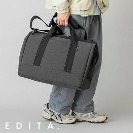 【20%OFFクーポン】 ボストンバッグ メンズ ゴルフ 旅行 ボストン 出張 大容量 大きめ 肩掛け 斜めがけ ファスナー付き 旅行バッグ トラベルバッグ 実用的 軽量 軽い 1泊 2泊 3泊 おしゃれ ブランド 洗える ネオプレン 人気 エディータ EDITA edt-005