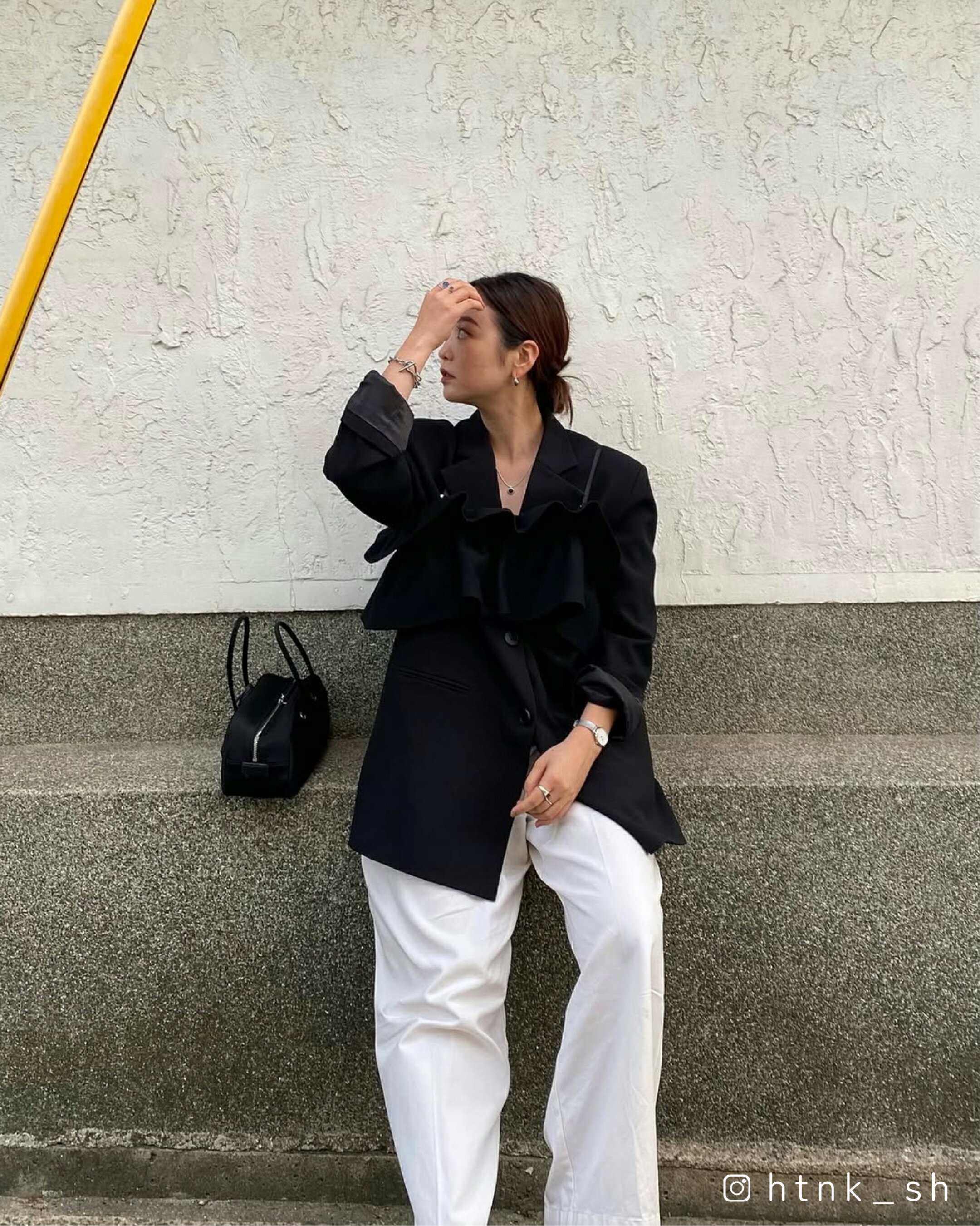 秋服 トレンド ファッション バッグ ハンドバッグ  コーデ EDITA エディータ インフルエンサー 大人バッグ