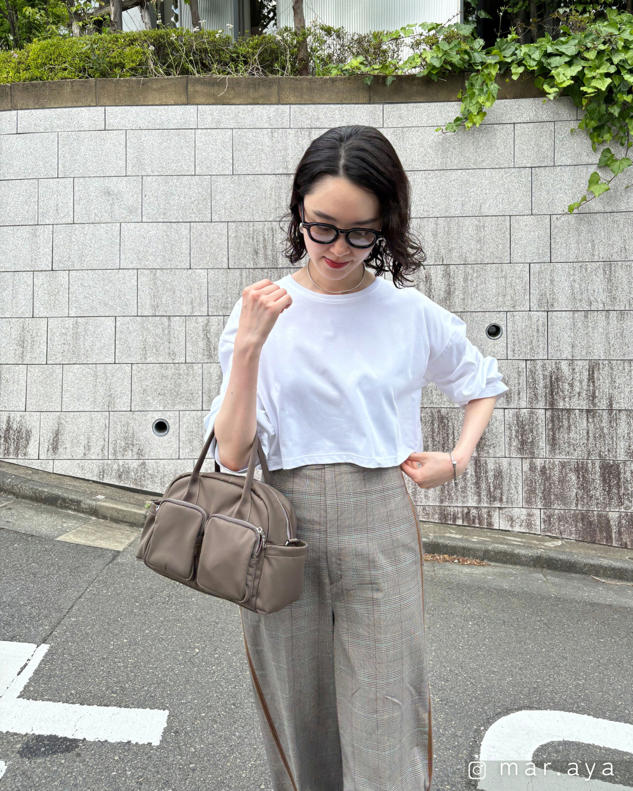 秋服 トレンド ファッション バッグ ハンドバッグ 通勤 コーデ EDITA エディータ インフルエンサー 大人かわいい