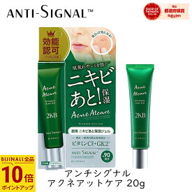 ビジナル アンチシグナル アクネアットケア 20g 1個 ニキビ シミ そばかす 保湿 薬用 肌荒れ