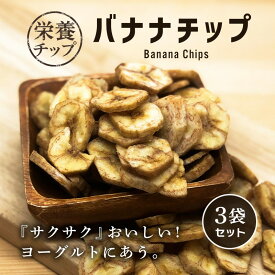 バナナチップ 110g 3袋セット ドライフルーツ バナナチップス 食物繊維 エネルギー 栄養 健康