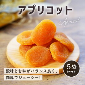 アプリコット 60g 5袋 杏子 あんず ドライフルーツ 美容 健康 ビタミン 鉄分 ダイエット おやつ 間食 小腹満たし