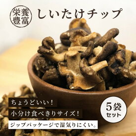しいたけチップ 40g 5袋セット 野菜チップス 椎茸 台湾 乾燥野菜 シイタケ おやつ おつまみ kpnuts-174