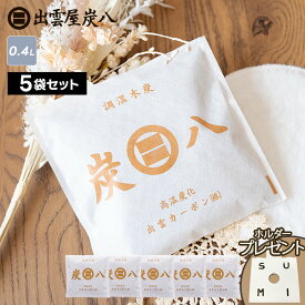 ＼ホルダープレゼント／炭八 スマート小袋 5袋 / 10袋 / 20袋購入でさらに1袋おまけ 400ml 除湿 消臭 湿気 出雲屋炭八 日本製 クローゼット バッグ タンス 衣装ケース テレ東マート 公式サイト