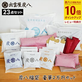 【ポイント10倍】炭八 福袋 2025年 超お得 2万円セット（室内用1・3L・8L各2・押入用2・タンス用1・小袋各3・ミニ2、カバー1・クローゼット3）＋タンス用おまけ テレ東マート 2024 - 2025