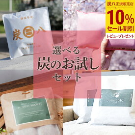 【10％割引★スーパーセール】炭八 炭のお試しセット 3種類から選べる 炭の福袋 炭八 セール 除湿剤 クローゼット 乾燥剤 脱臭炭 湿気取り 炭八 3L 炭 タンス スミコロ ホルダー 公式サイト 正規店 セール グラニーレ