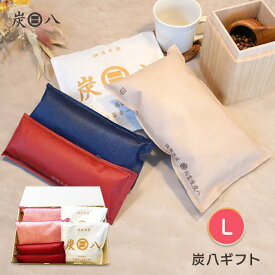 炭八 プレゼント 出雲屋炭八 ギフトL ＜スマート小袋2袋・タンス用2袋・炭八ミニ1セット＞ 色が選べる 日用品 実用的 贈りもの ギフトセット お歳暮 新築祝い 内祝い 引っ越し のし 熨斗無料 公式サイト