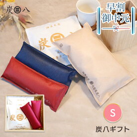 【早割★10％割引】お中元 プレゼント 日用品 実用的 夏ギフト 出雲屋炭八 ギフト S ＜スマート小袋2・炭八ミニ1セット＞　色が選べる 贈りもの ギフトセット 新築祝い 内祝い 引っ越し 御中元 日用品 熨斗無料