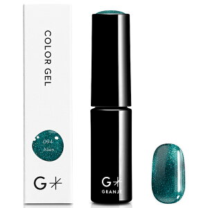 GRANJE ジェルネイル カラー (094 Alien) |カラージェル ポリッシュ 緑 グリーン ラメ 日本製 簡単 セルフ ジェルネイル 国産ジェル <グランジェ公式>