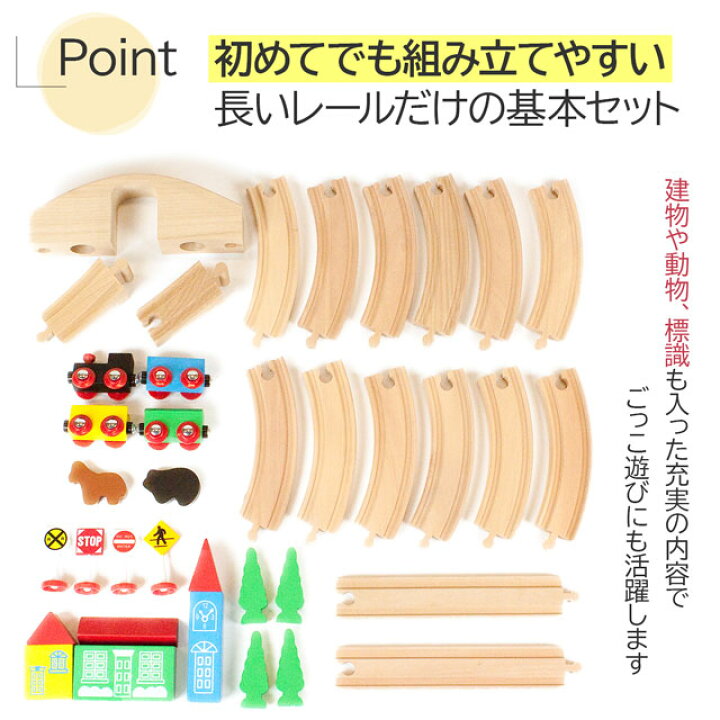 楽天市場】送料無料 【マキシム 木製レールセット 8の字 37P】トーマス 