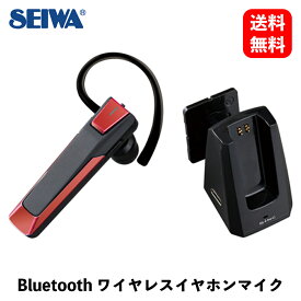 【 送料無料 】 セイワ Bluetooth ワイヤレスイヤホンマイク カー用スマートフォン・携帯電話アクセサリ BTE171 KSB-J