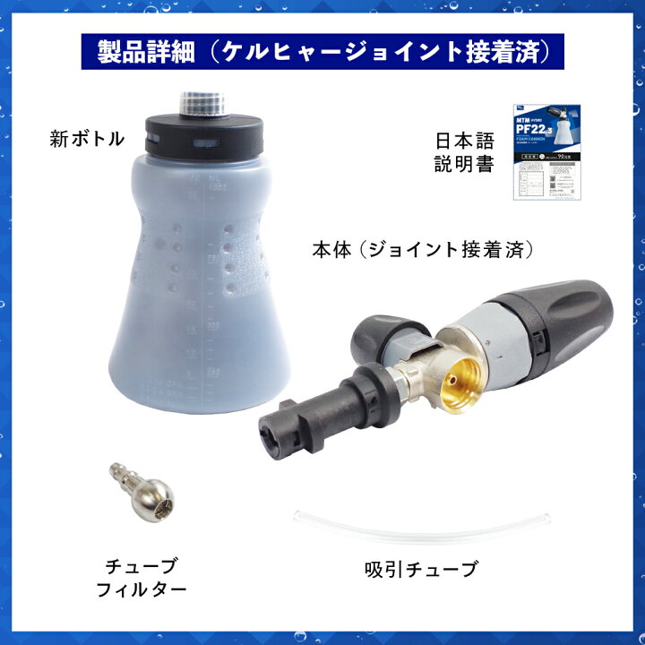 楽天市場】【 日本正規品 】 MTM Hydro PF22.3 フォームキャノンキット 