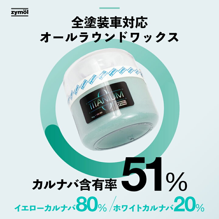 楽天市場】【 日本正規品 】 Zymol ザイモール ワックス ［ チタニウム  