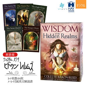 ypŁz EBY_ qhD Y INJ[h wCnEX 44 肢 Rbg o [h Ki Wisdom of the Hidden Realms Oracle Cards tH[`J[h ^bg IN m