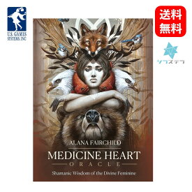 【英語版】 メディスン ハート オラクル ユーエスゲームス 44枚 占い フォーチュンカード Medicine Heart Oracle Shamanic Wisdom of the Divine Feminine