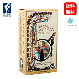 【英語版】 ネイティブアメリカン タロット デッキ ユーエスゲームス 78枚 占い フォーチュンカード Native American Tarot Deck