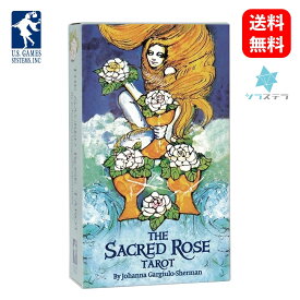 【英語版】 セイクリッドローズ タロット ユーエスゲームス 78枚 占い フォーチュンカード Sacred Rose Tarot Deck