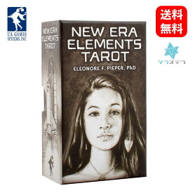 【英語版】 ニュー エラ エレメンツ タロット ユーエスゲームス 78枚 占い フォーチュンカード New Era Elements Tarot