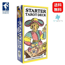 【英語版】 スターター タロットデッキ ユーエスゲームス 78枚 占い フォーチュンカード Starter Tarot Deck