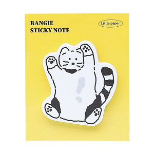 ブランチブラザー ダイカット付せん 付箋 文房具 メモ帳 ねこ イヌ アニマル ロマネ リトルペーパー 韓国 雑貨 キャラクター おしゃれ 可愛い ギフト プレゼント